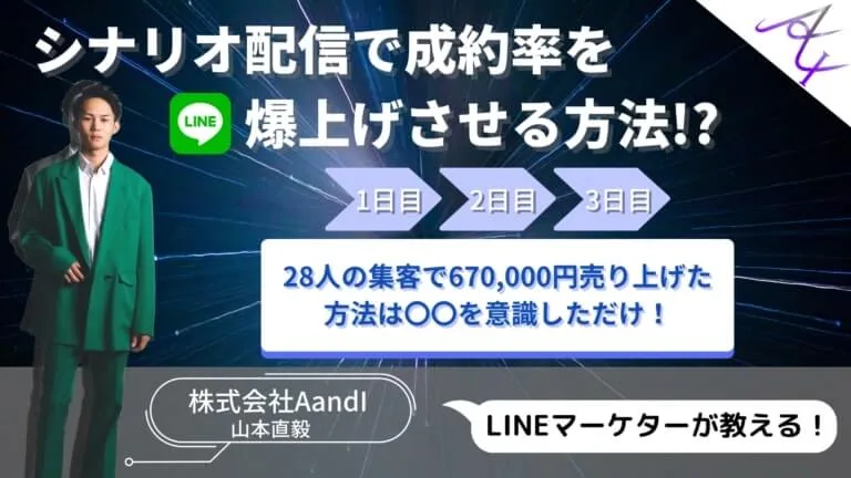 シナリオ配信の記事のサムネイル